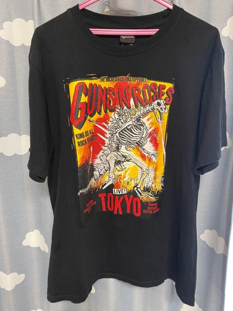 GUNS N ROSES Godzilla Shirt XL Size 2017 Tokyo Ver. | eBay GUNS N ROSES Godzilla Shirt XL Size 2017 Tokyo Ver. | eBay