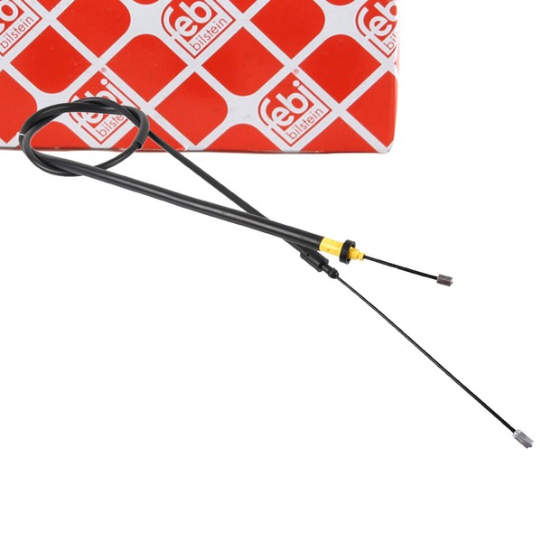 febi Handbremsseil FüR Citroen Berlingo Peugeot Partner / Tepee Hinten Rechts-image