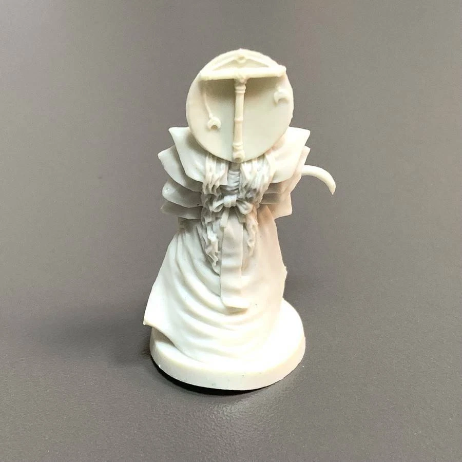 32mm Kami Tsukuyami Moon God Japanese Samurai Mini Rising Sun DND Miniature Toy - Image 3 of 4