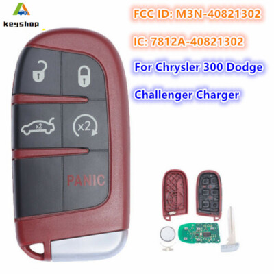 Dodge Charger Key Fob Cover 2016 2017 2018 Chrysler 300 Dodge