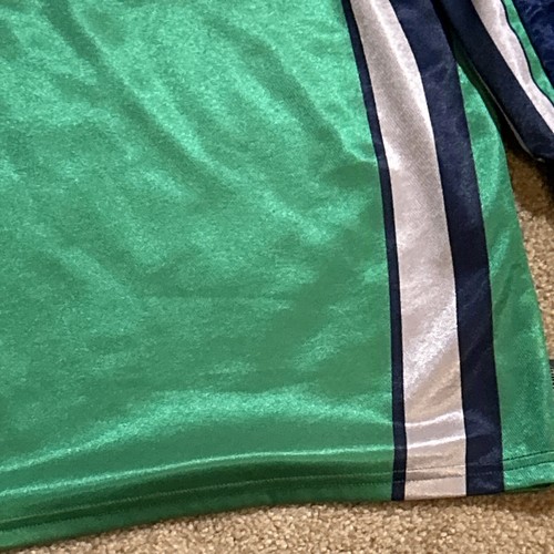 Vintage Adidas Goalkeeper Jersey Soccer Green Blue Gray Size M Number 00 - Picture 6 of 12
