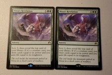 Mtg 2x Nissa's Revelation ORI 191/272 Light Play