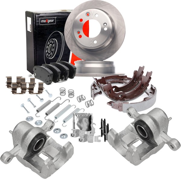 Maxgear Bremsscheiben 262Mm BeläGe Bremssattel Rep-Satz FüR I30 FD KIA Ceed ED-image