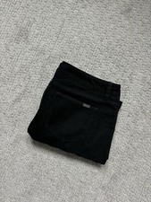 LL Bean Women's Corduroy Pants Size 16 Favorite Fit Straight Leg Black