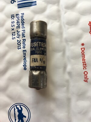 Home Depot 10 Amp Fuse BUSSMANN 1.40A Midget Fuse, 250V AC Time-Delay, FNA  Series, - FNA-1-4/10 Bussmann FNM Series Fuse FNA-10、10Amp 125Vヒューズ-