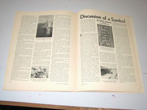 APRIL 1939 ARIZONA HIGHWAYS "ARIZONA'S YESTERDAYS" SKETCHBOOK BY PAUL COZE" - Picture 11 of 14