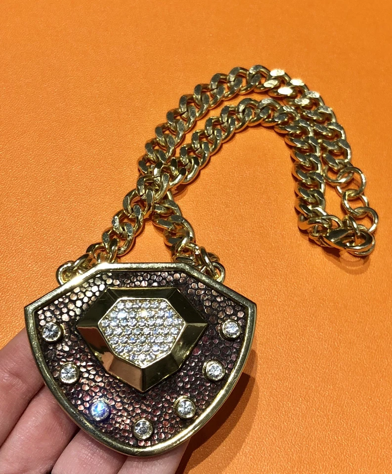 Collar de cadena de cristal Vince Camuto Foto 2 de 4