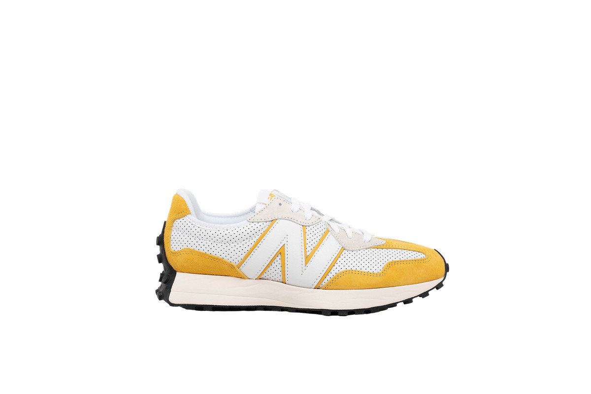 new balance 327 primary blue