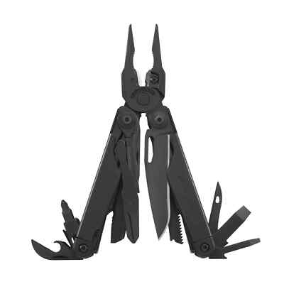 NEW Leatherman 831334 Surge Multitool with 21 Versatile & Strong Tools - Black