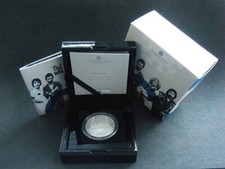 2021 THE WHO 2oz £5 FIVE  POUND SILVER PROOF COIN - BOX & COA 007 - ROYAL MINT