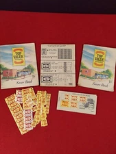 Vintage Top Value Stamps Saver Books & Stamps