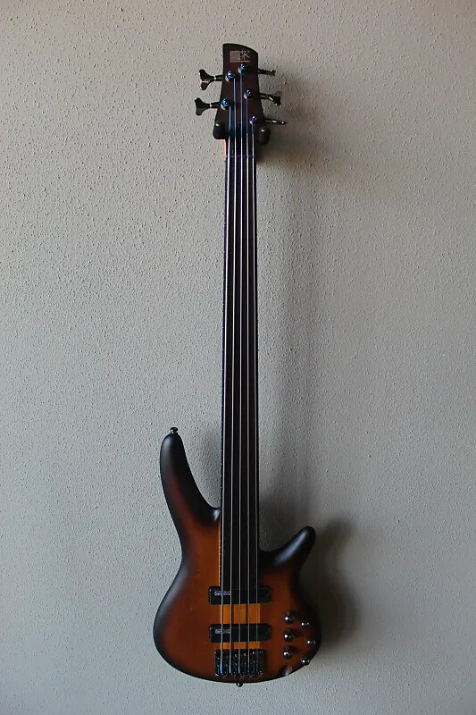 Ibanez SRF705 5弦　フレットレスベース Ibanez SRF705 Bass Workshop Fretless Soundgear | Reverb