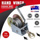 <!--F#f_0-->1200LB 544 KG 7M MANUAL BOAT MARINE CAR VAN TRAILER HAND POWERED WINCH PULLER<!--F/-->