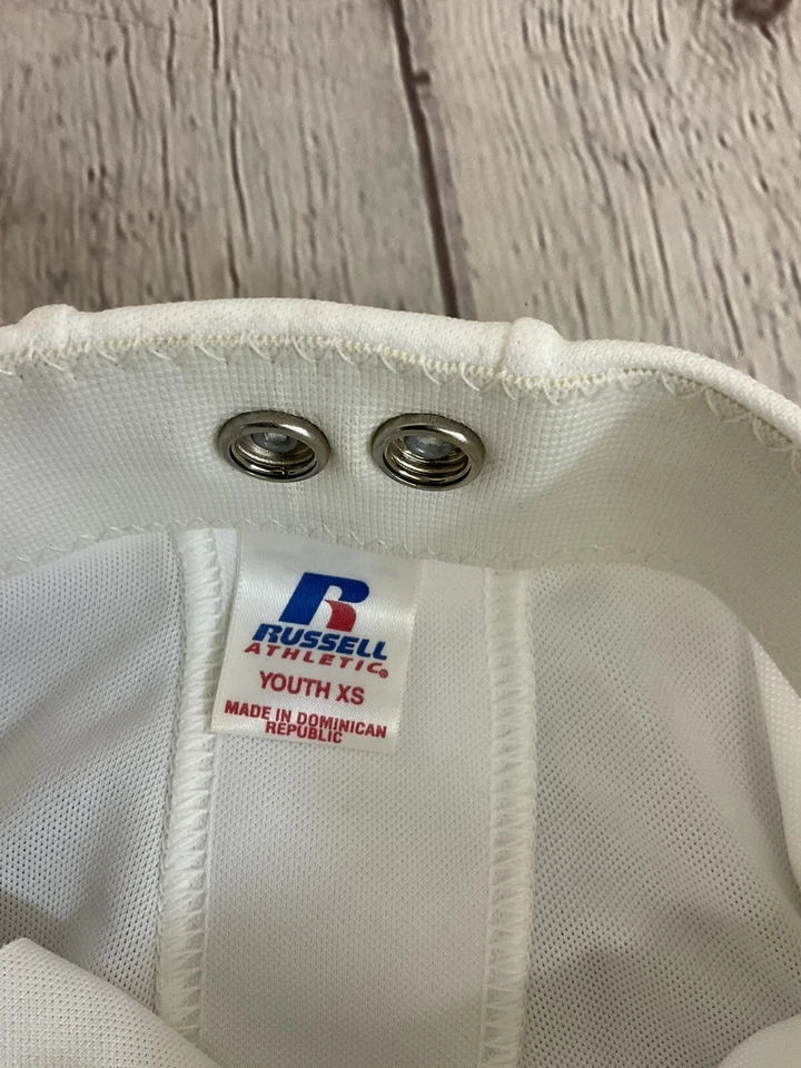 Russell Athletics Youth Unisex F14CAWO Size XS White Football Practice Pants NWT - Image 4 of 4