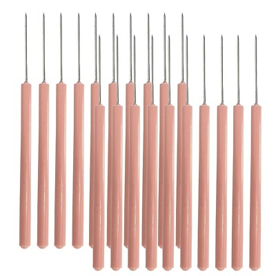 Edu-Lab Dissection Teasing Needle Straight with Plastic Handle (STR Tip,24/PK)