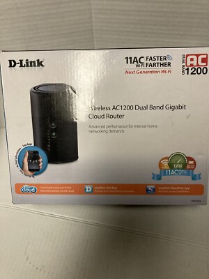 D-Link AC1200 Wireless Dual Band Gigabit Cloud Router DIR-850L