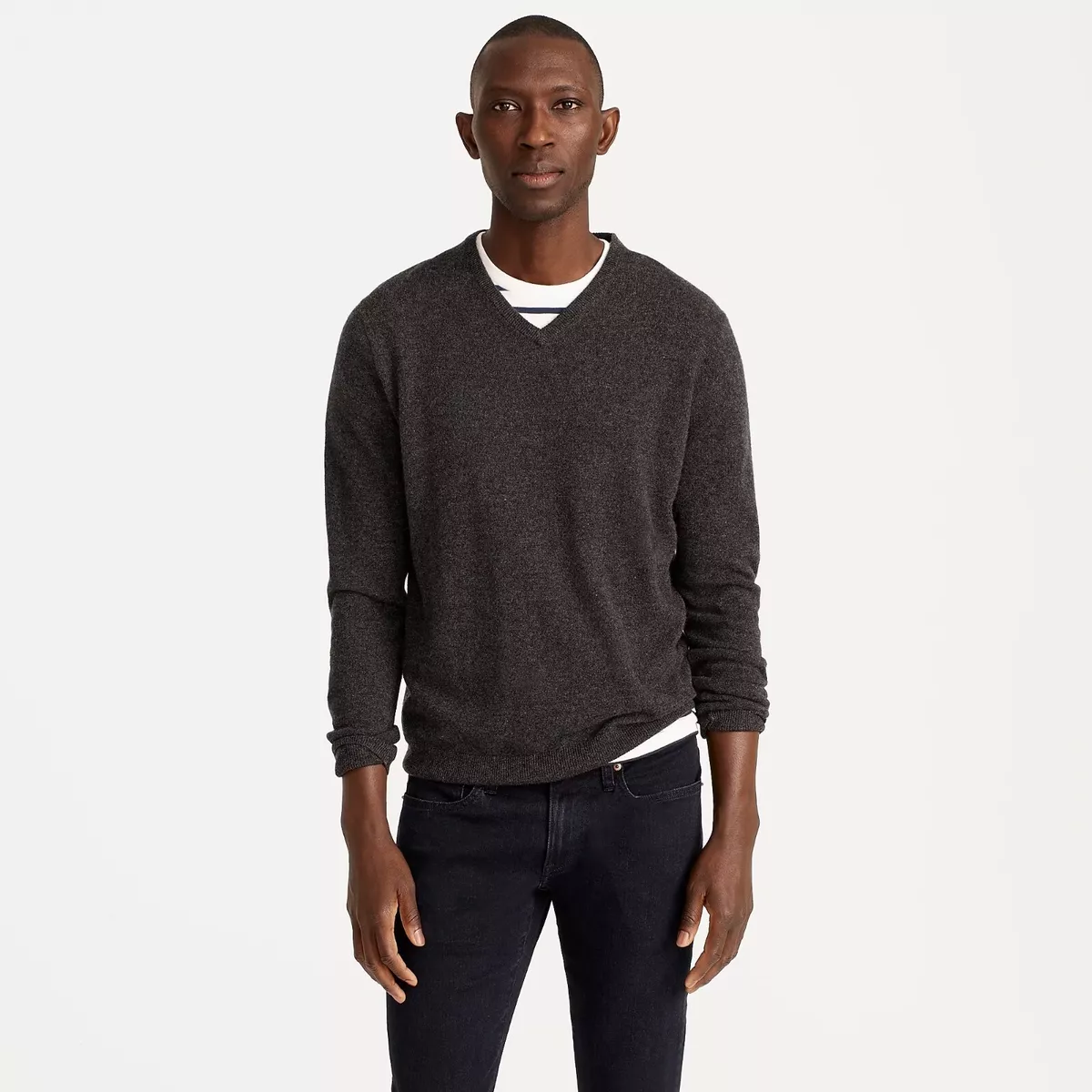 J crew men's clearance v neck sweater