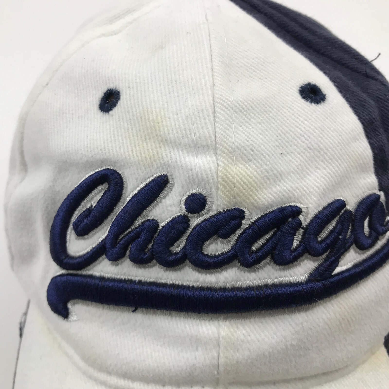 Chicago Hat Cap Strapback Blue Adjustable Embroid… - image 2