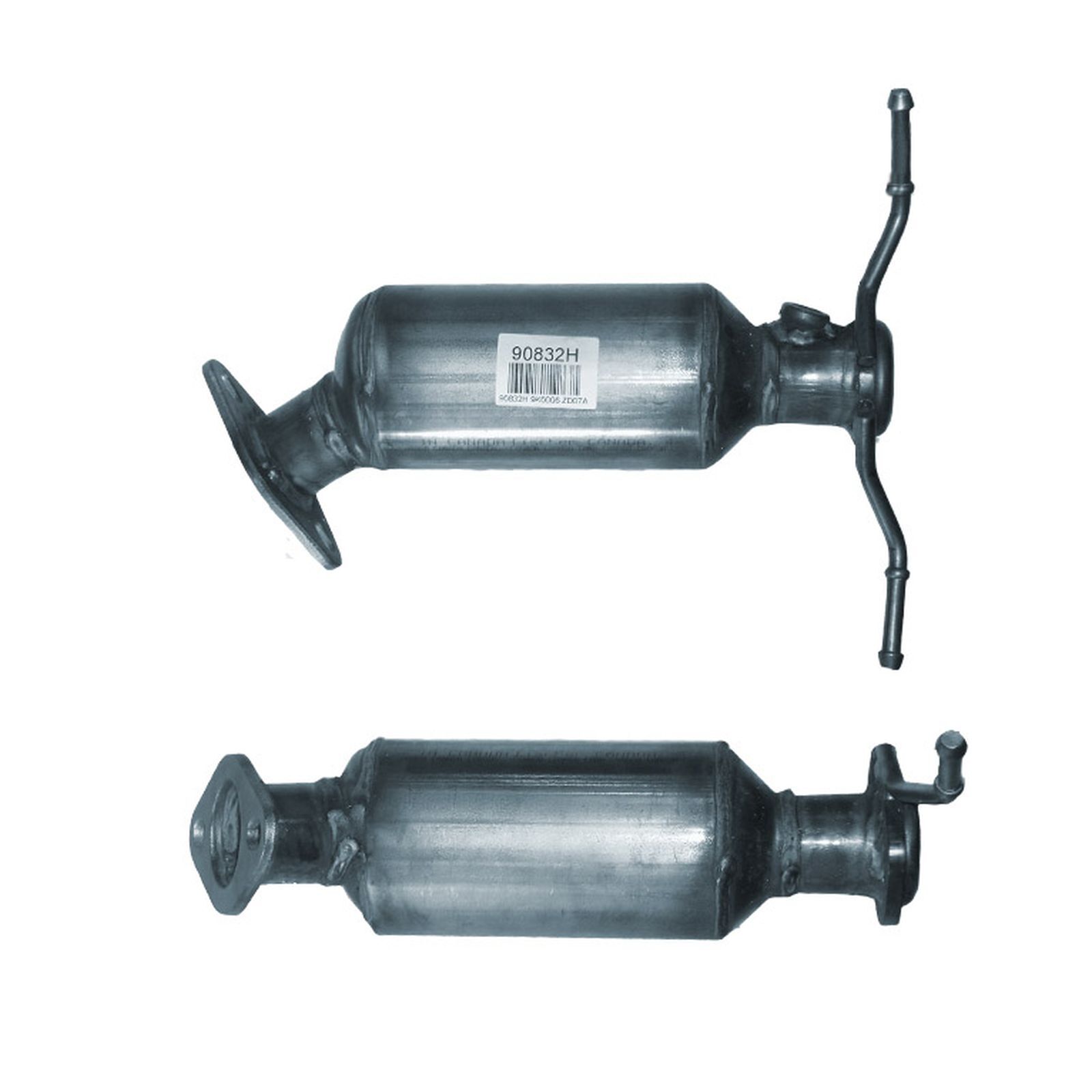 Catalytic Converter Non Type Approved BM90832 BM Catalysts 46739666 Rear