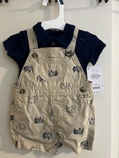 Carters Boys 3m Overalls Set NWT