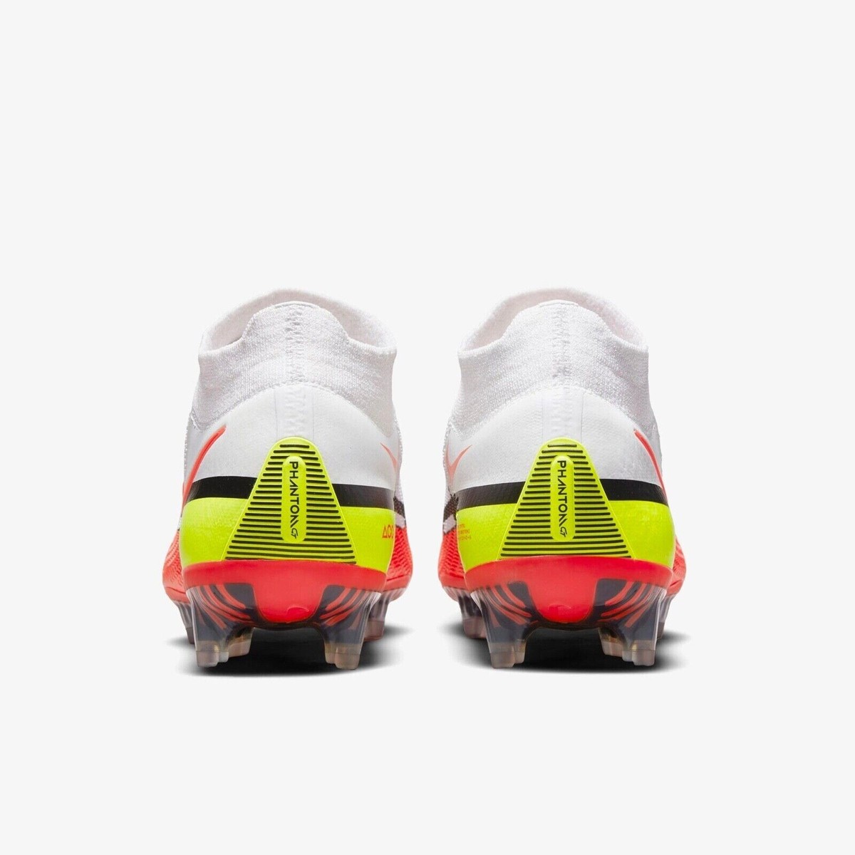 NIKE PHANTOM GT2 ELITE FG ACC SOCCER CLEATS WHITE/VOLT NIKE PHANTOM GT2 ELITE FG ACC SOCCER CLEATS WHITE/VOLT
