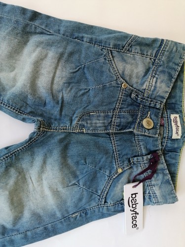 Neu Mädchen BFC Babyface Jeans Hellblau Größe 92 mit Etikett superweich BW - Bild 2 von 4