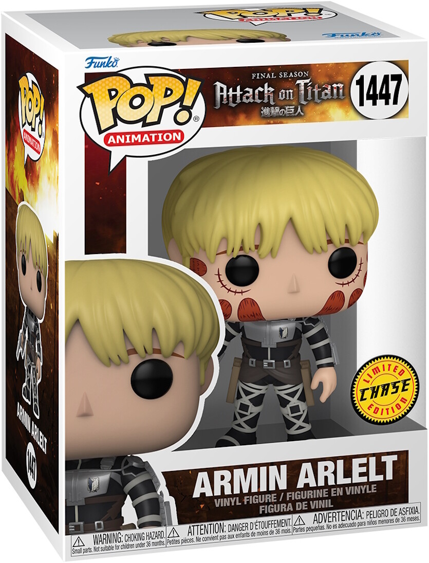 その他 Armin Attack on Titan Armin Arlelt Funko Pop! Vinyl Figure #1447