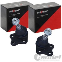 2X Maxgear Traggelenke Unten Vorne Beidseitig Passend FÜR Ford Galaxy Mondeo