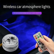 Wireless LED Lights with Remote Control, Car Interior Ambient Light, LED Interio