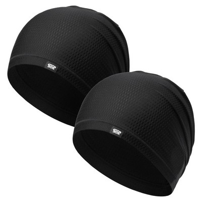 2 Pack Summer Beanies - Lightweight Breathable Cooling Skull Caps for Men Spo...