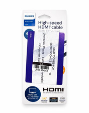 Philips 4' feet foot Basic HDMI High Speed Cable with Ethernet - Black