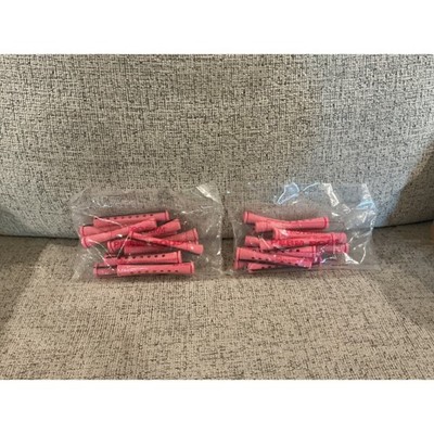 ProPerm Professional Quality Perm Rods Pink Hair Rollers 2 Packs NEW