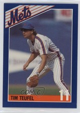 1990 Kahn's New York Mets Tim Teufel #11 0kb5