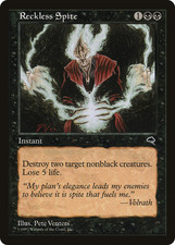 Reckless Spite (x1) - Tempest - U152 - EX/NM - 4RCards