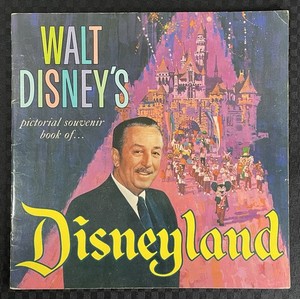 Walt Disney's Pictorial Souvenir Book Of Disneyland 1965 First Edition