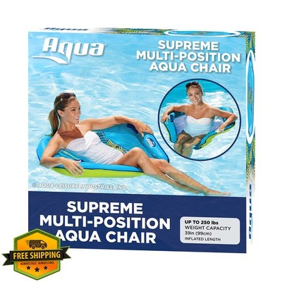Aqua Pool Chair Float Zero Gravity Adult Kids Floating Pool Toy