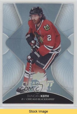 2017-18 Upper Deck Clear Cut Superstars Duncan Keith #CCS-DK HOF READ 2js