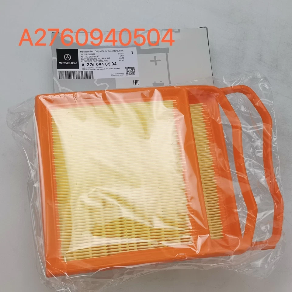 2013-2023 NOVO FILTRO DE AR DO MOTOR MERCEDES-BENZ ML W166 2 peças A2760940504 - Imagem 2 de 4