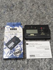 Korg CA-30 Chromatic Tuner New Open Box Unused w Instruction Manual