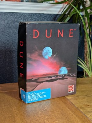 Dune - Big Box PC Floppy CIB mit Handbuch - Original Retro Virgin Games IBM