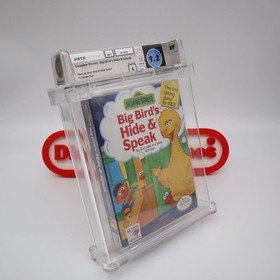 NES Nintendo SESAME STREET: BIG BIRD'S HIDE & SPEAK - WATA GRADED 9.2 A Sealed!