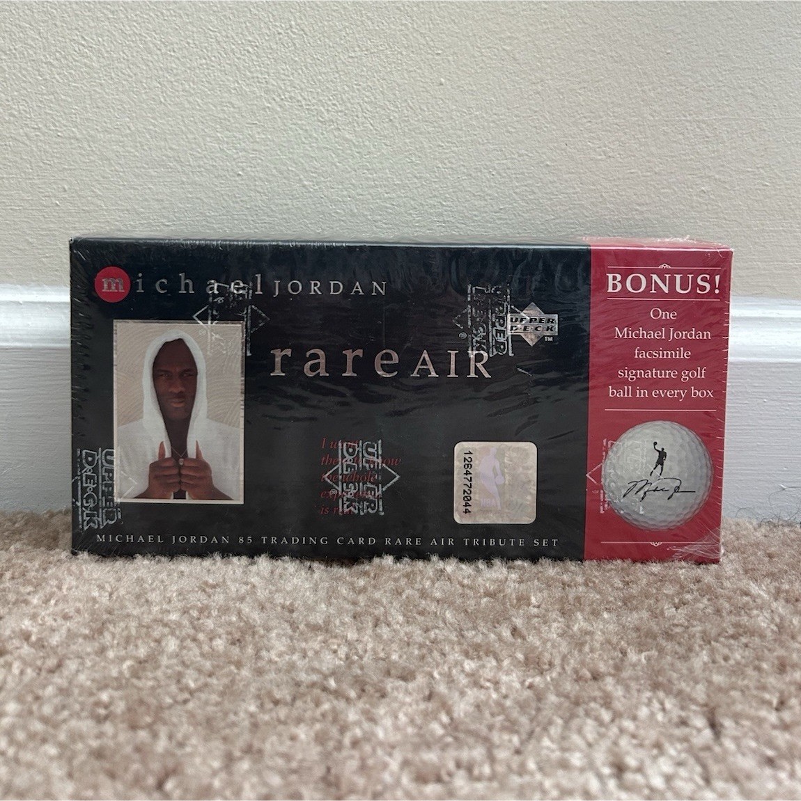 Upper Deck 1997 Michael Jordan Rare Air Tribute Set Sealed Box 85 Cards