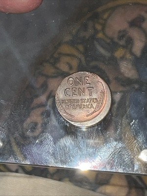 1951 D Wheat Penny with MAJOR Off-Center Strike Error On Rim See Pics