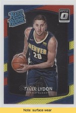 2017 Donruss Optic Rated Rookie Mega Box Red & Yellow Tyler Lydon #177 READ 1u0