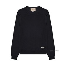 Gucci Logo Embroidered Wool Knit 45572021