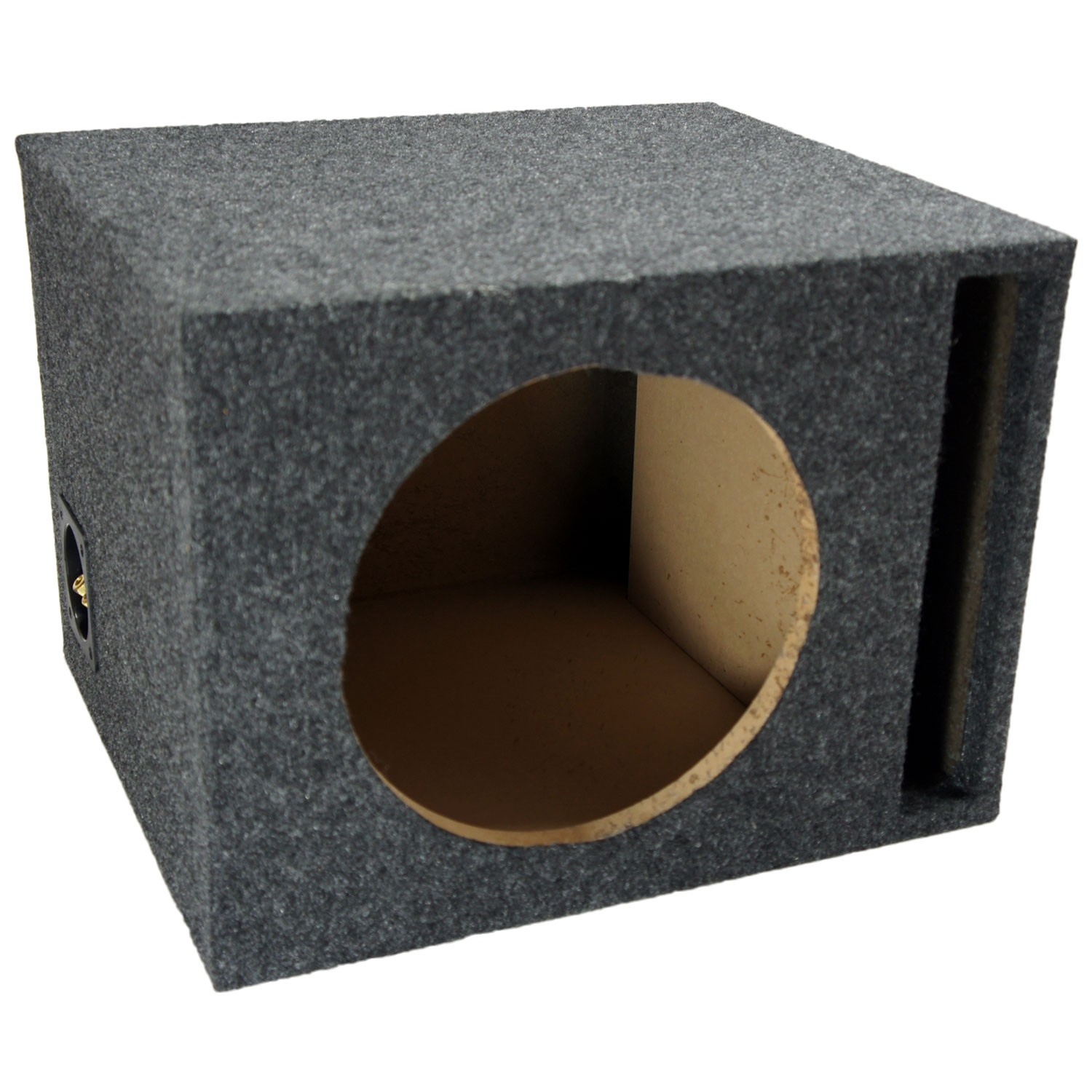 Car Stereo Vented Port Single 10" Alpine S-W10D4 Sub Box New & HA-A800.1 Amp