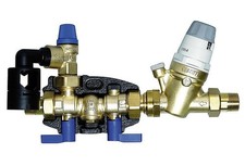 Evenes Speichersicherheitsgruppe DN20(3/4") Sicherheitsventil 6 bar Druckmindere