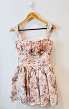 Brand New House of CB Ophelia Dress with Bloomers in Pink Floral Size M