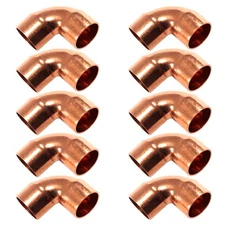 Appli Parts AP-C058B10 5/8 90 Degree Elbow Short Turn Copper pipe fittings CxC S