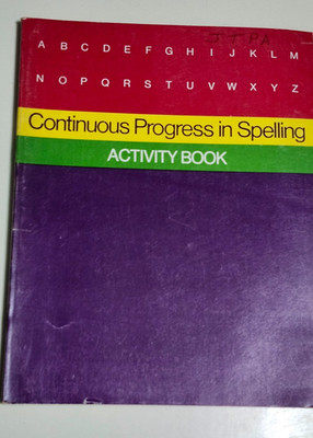 Continuous Progress in Spelling Activity Book by Edwin Read-Paperback-Grades 2-5